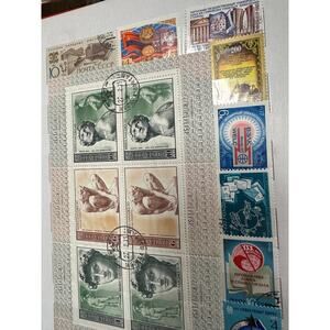 Russian Stamp Book Collection